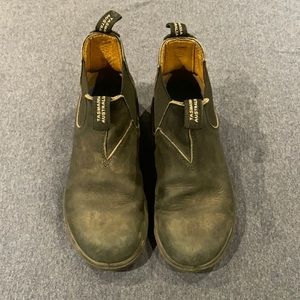 Rustic Black Kids Blundstones